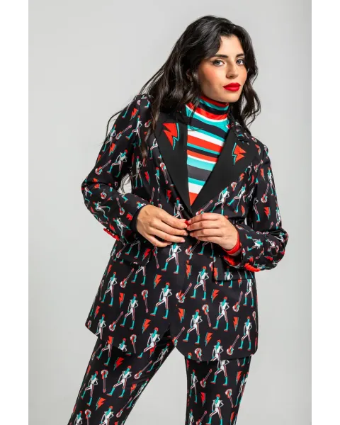 Blazer Ribete Bowie y Rayos · Lolina Let’s Dance