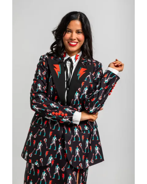 Blazer Ribete Bowie y Rayos · Lolina Let’s Dance