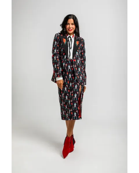 Blazer Ribete Bowie y Rayos · Lolina Let’s Dance
