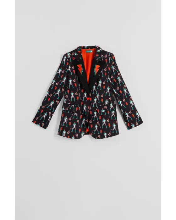Blazer Ribete Bowie y Rayos · Lolina Let’s Dance