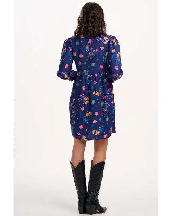 Vestido Mini Sugarhill Brighton Pollyanna Smock · Moda sostenible y colorida