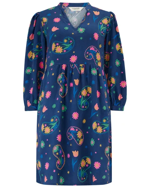 Vestido Mini Sugarhill Brighton Pollyanna Smock · Moda sostenible y colorida