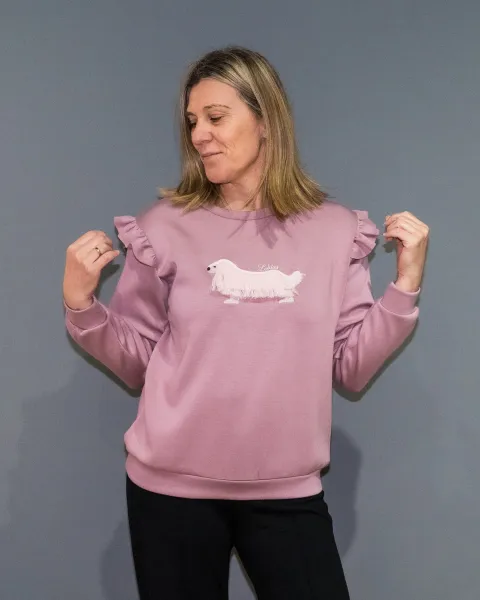 Sudadera LolitaS&L Perrito Volantes · Maldita Shop