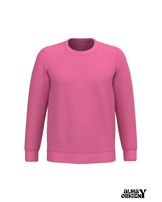 Sudadera básica Alma y Origen · Algodón peinado y felpa perchada 2