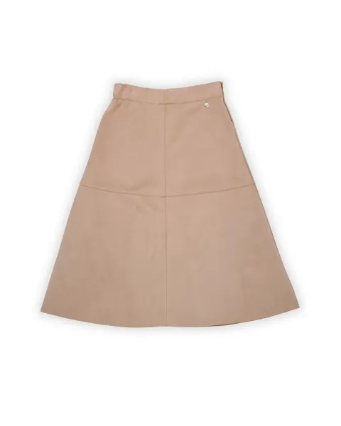 Falda Antelina Beige Acampanada LolitaS&L · Maldita Shop