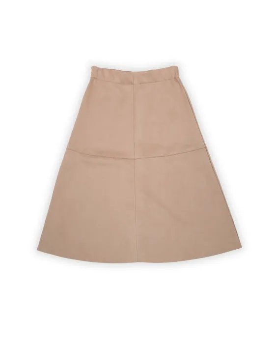 Falda Antelina Beige Acampanada LolitaS&L · Maldita Shop