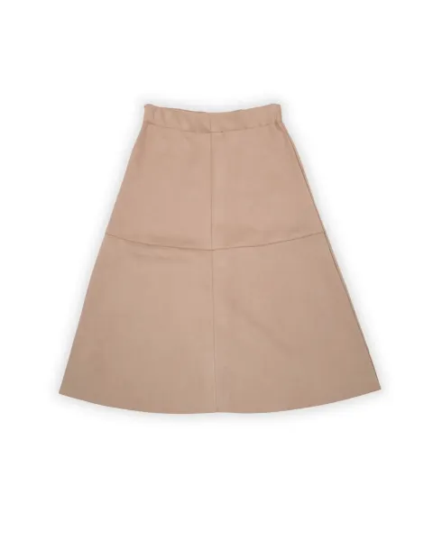 Falda Antelina Beige Acampanada LolitaS&L · Maldita Shop
