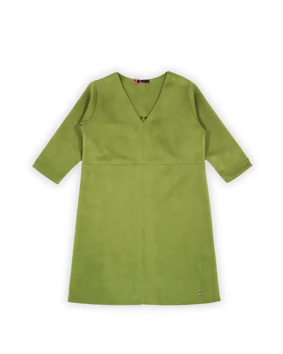 Vestido Antelina Verde Escote V LolitaS&L · Maldita Shop