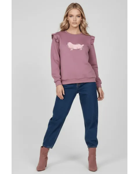 Sudadera LolitaS&L Perrito Volantes · Maldita Shop