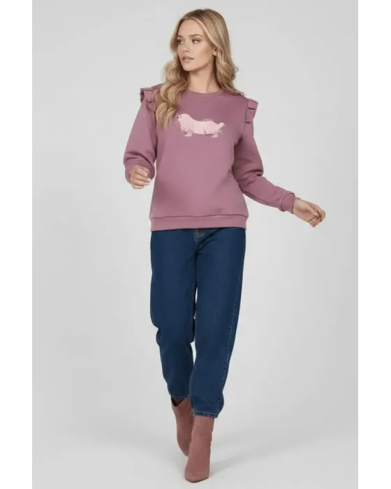Sudadera LolitaS&L Perrito Volantes · Maldita Shop