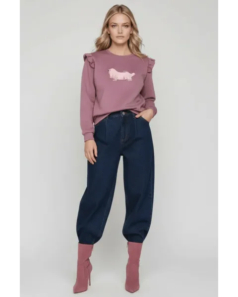 Sudadera LolitaS&L Perrito Volantes · Maldita Shop