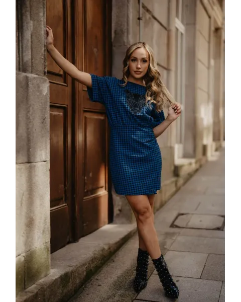 Vestido Pantera Azul · Animosa · Colección Amigas