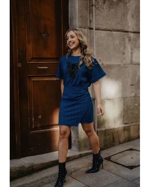 Vestido Pantera Azul · Animosa · Colección Amigas