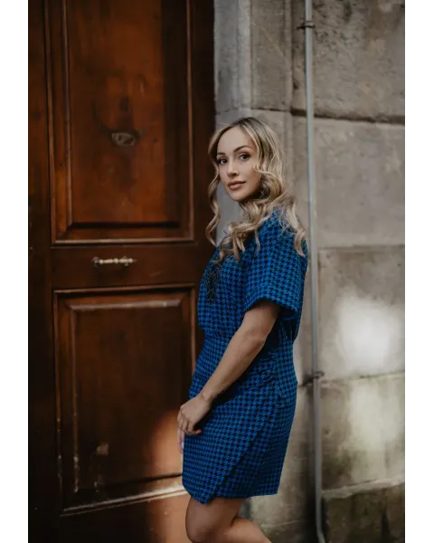 Vestido Pantera Azul · Animosa · Colección Amigas