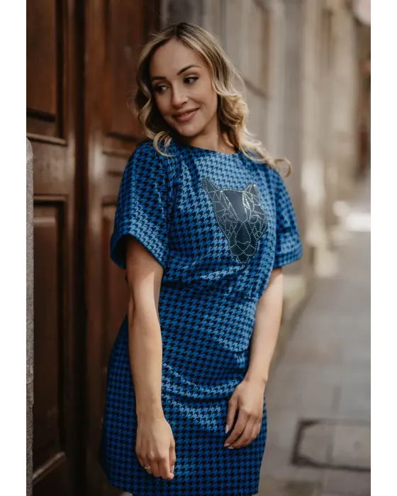 Vestido Pantera Azul · Animosa · Colección Amigas