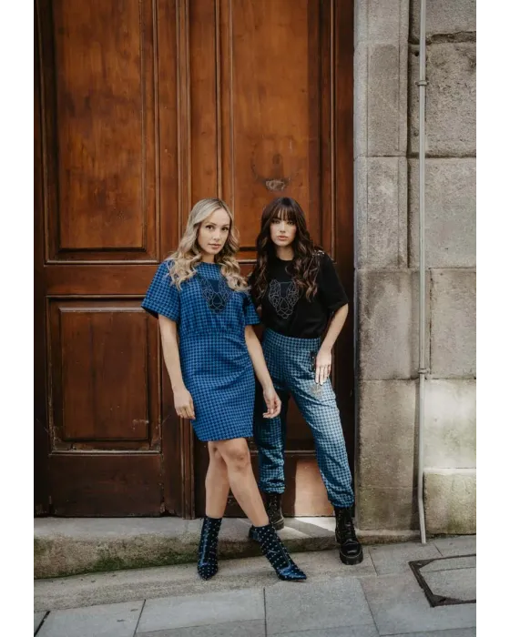 Vestido Pantera Azul · Animosa · Colección Amigas