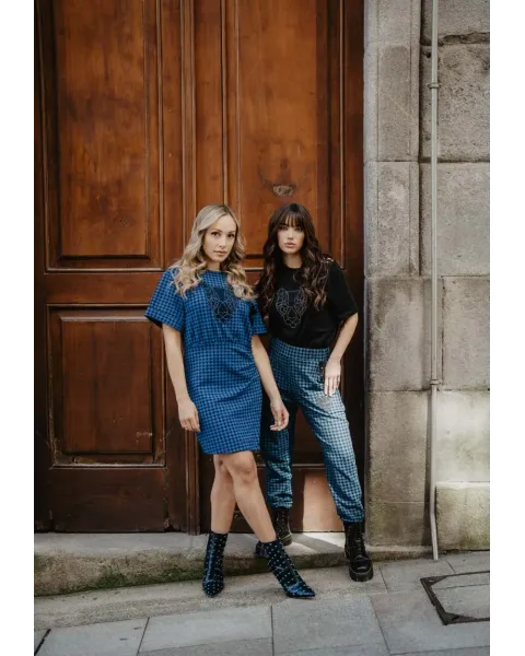 Vestido Pantera Azul · Animosa · Colección Amigas