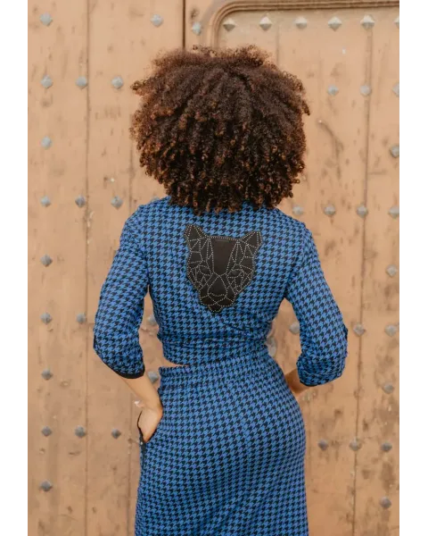 Camisa Pantera Azul · Animosa · Colección Amigas