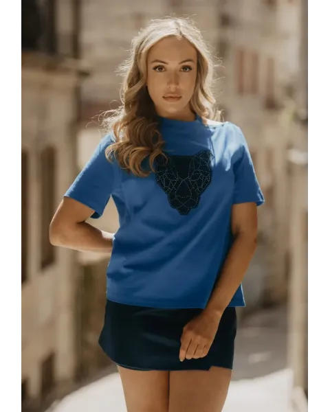Camiseta Pantera Azul · Animosa · Colección Amigas