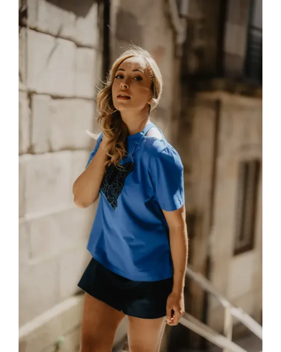 Camiseta Pantera Azul · Animosa · Colección Amigas