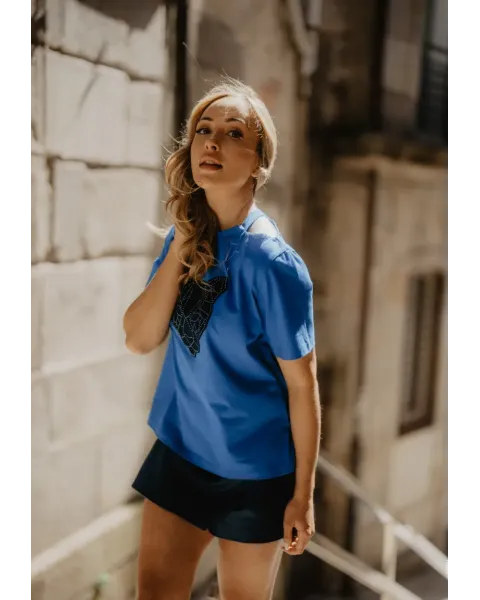 Camiseta Pantera Azul · Animosa · Colección Amigas
