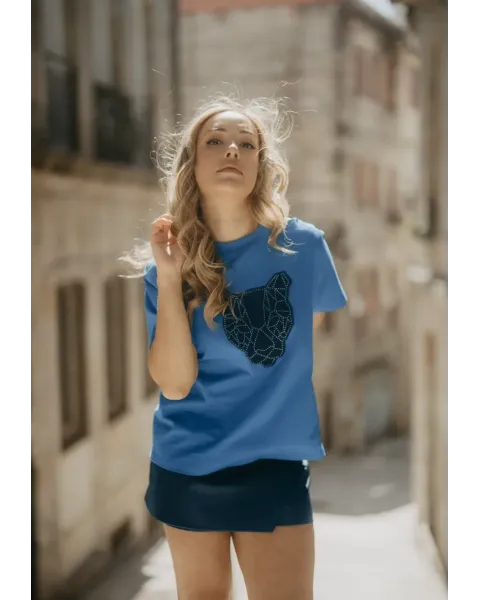 Camiseta Pantera Azul · Animosa · Colección Amigas