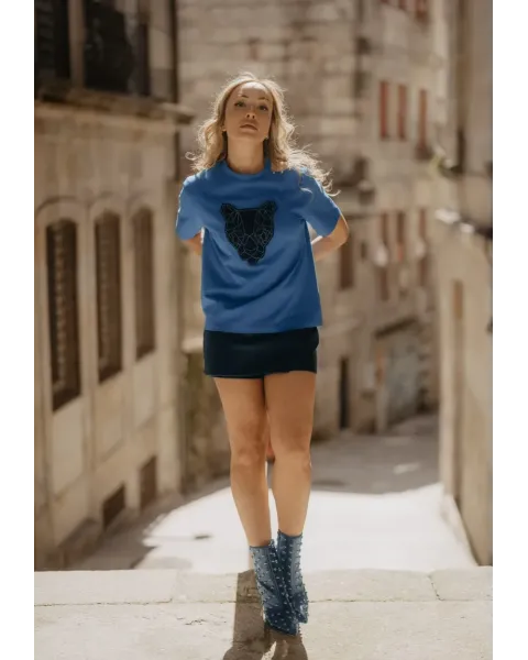 Camiseta Pantera Azul · Animosa · Colección Amigas