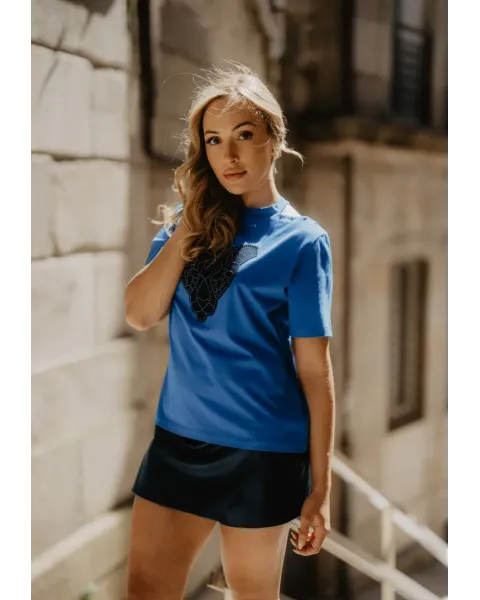 Camiseta Pantera Azul · Animosa · Colección Amigas