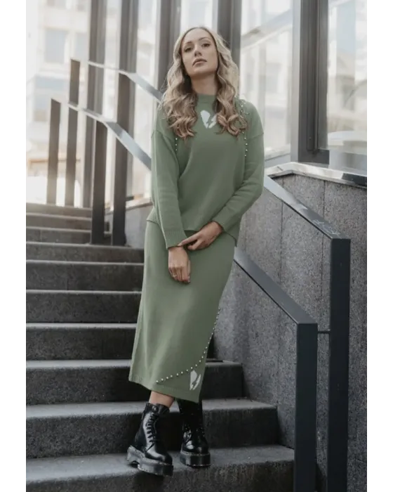 Jersey Corazón Rayo Punto Verde · Animosa · Colección Amigas