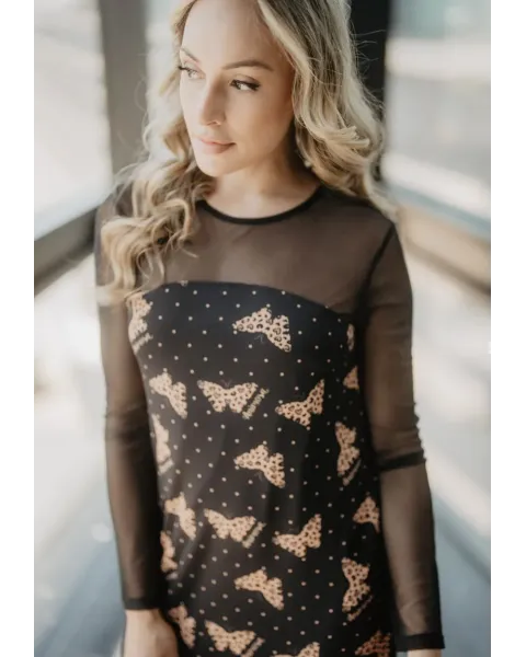 Vestido Largo Tul Mariposas · Animosa · Colección Amigas