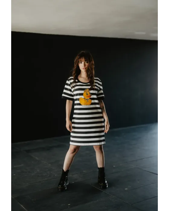 Vestido Patodalavida Rayas · Animosa · Colección Amigas