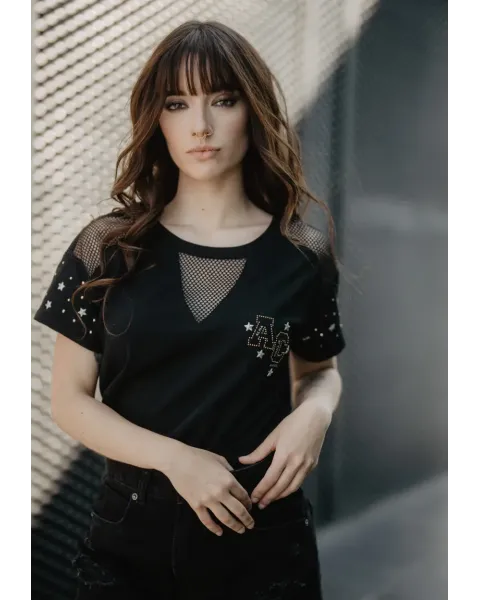 Camiseta AC Rejilla · Animosa · Colección Amigas