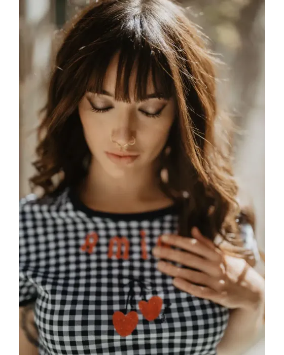 Vestido Amiga Cuadro Vichy · Animosa · Colección Amigas