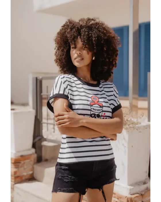 Camiseta Ancla Pirata · Animosa · Colección Amigas