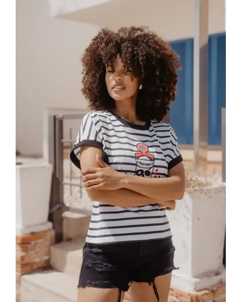 Camiseta Ancla Pirata · Animosa · Colección Amigas