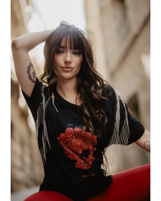 Camiseta Mary Shelley Calavera · Animosa · Colección Amigas