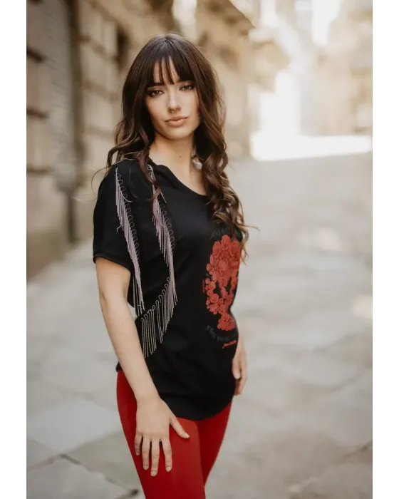 Camiseta Mary Shelley Calavera · Animosa · Colección Amigas