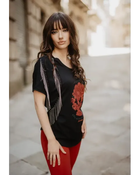 Camiseta Mary Shelley Calavera · Animosa · Colección Amigas