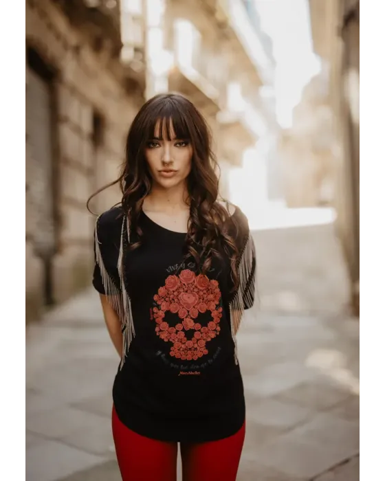 Camiseta Mary Shelley Calavera · Animosa · Colección Amigas