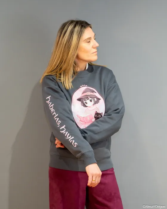 Sudadera Haberlas, haylas oversize | Alma y Origen