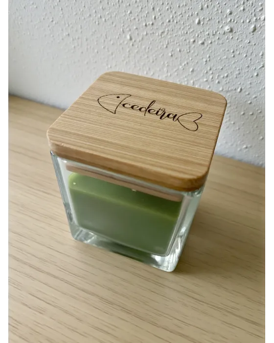 Vela Cedeira | Vela aromática cápsula Cedeira · Alma y Origen