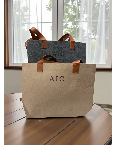 Shopper personalizada RPET | Bolsa de fieltro reciclado · Alma y Origen