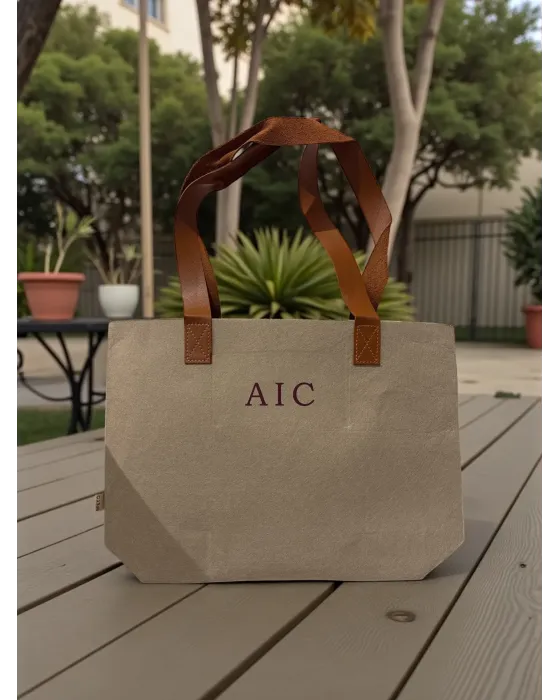 Shopper personalizada RPET | Bolsa de fieltro reciclado · Alma y Origen
