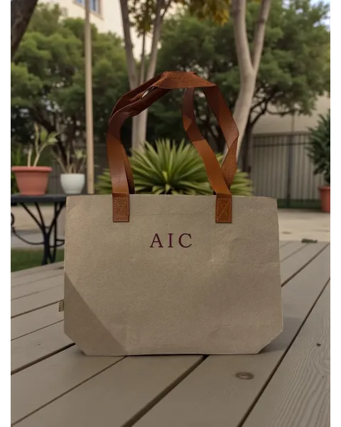 Shopper personalizada RPET | Bolsa de fieltro reciclado · Alma y Origen