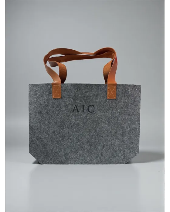 Shopper personalizada RPET | Bolsa de fieltro reciclado · Alma y Origen