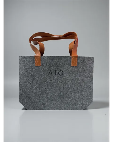 Shopper personalizada RPET | Bolsa de fieltro reciclado · Alma y Origen