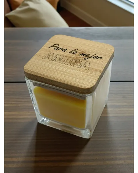Vela Para la Mejor Amiga | Vela aromática personalizada · Alma y Origen