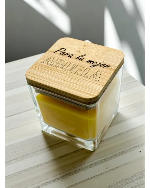 Vela Para la Mejor Abuela | Vela aromática personalizada · Alma y Origen