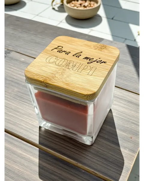 Vela Para la Mejor Compi | Vela aromática personalizada · Alma y Origen