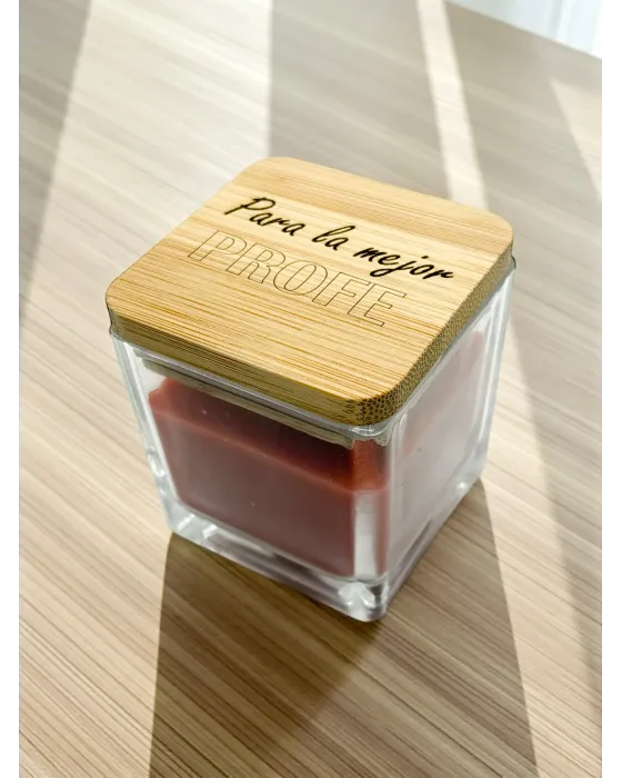 Vela Para la Mejor Profe | Vela aromática personalizada · Alma y Origen